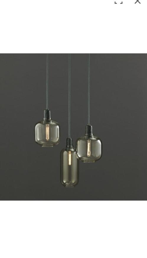 Normann Copenhagen design hanglampen, Huis en Inrichting, Lampen | Hanglampen, Nieuw, Minder dan 50 cm, Glas, Verzenden