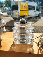 Glazen ice cube tafellamp peil & putzler, Ophalen of Verzenden