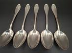 5 zilveren lepels Duits gekeurd 800 21cm, Ophalen of Verzenden