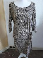 Prachtige, zwart/beige jurk/tuniek van Lady Day maat M., Kleding | Dames, Jurken, Overige kleuren, Ophalen of Verzenden, Zo goed als nieuw