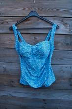 Tankinitop blauw/ wit Livera 44 B/C Cup Vaste prijs, Kleding | Dames, Badmode en Zwemkleding, Overige typen, Blauw, Ophalen of Verzenden