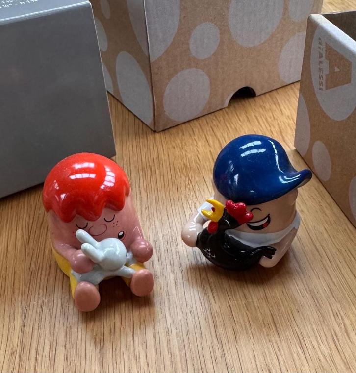 Alessi AMGI52 Buster and Rooster Giovannino Pisolino, Diversen, Kerst, Zo goed als nieuw, Ophalen