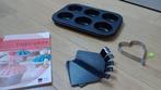 Nieuwe bakvorm voor cupcakes, receptenboekje, onderstekers e, Overige materialen, Overige typen, Nieuw, Ophalen of Verzenden