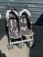 Maclaren techno twin + carrycot duo wagen tweeling, Ophalen, Zo goed als nieuw, Kinderwagen of Buggy