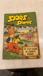 SJORS EN SJIMMIE10 OP ZOEK NAAR DE ZWARTE RIDDER 1E DR. 1959, Boeken, Stripboeken, Eén stripboek, Ophalen of Verzenden, Zo goed als nieuw