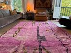 Handgeknoopt vintage Berber tapijt – ca. 308  200 cm, Huis en Inrichting, Info@bababoho.com, Crème, 200 cm of meer, Ophalen of Verzenden