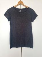 H&M Sport dames shirt maat M donkergrijs, Kleding | Dames, Maat 38/40 (M), H&M, Verzenden, Nieuw