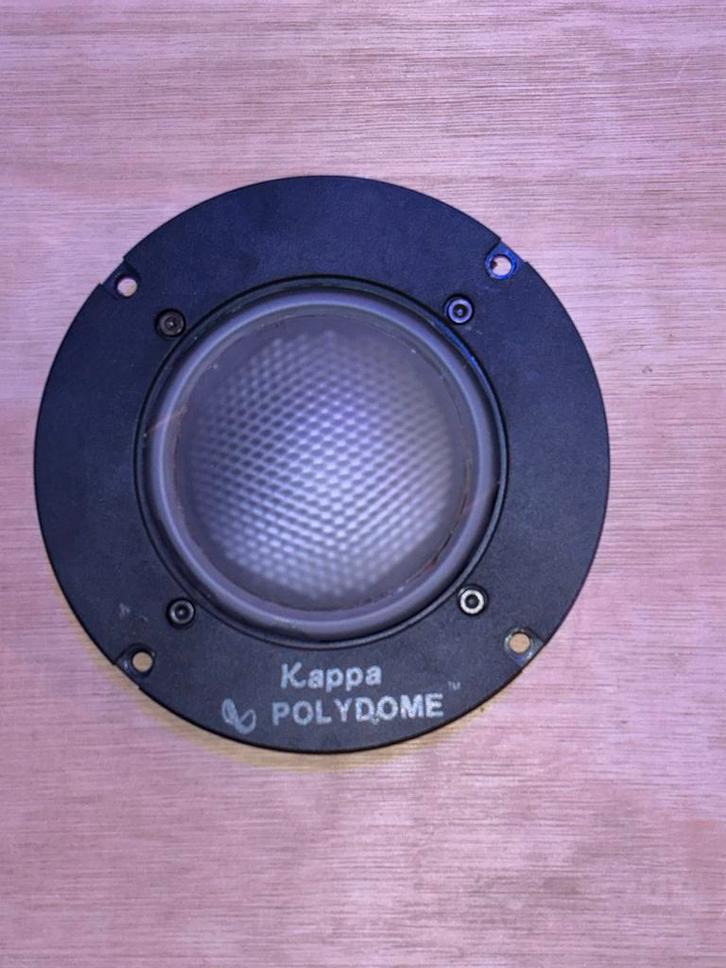 Infinity Kappa Polydome - Nieuwe Coil/Membrane (goed lezen), Audio, Tv en Foto, Luidsprekers, Refurbished, Overige typen, 120 watt of meer