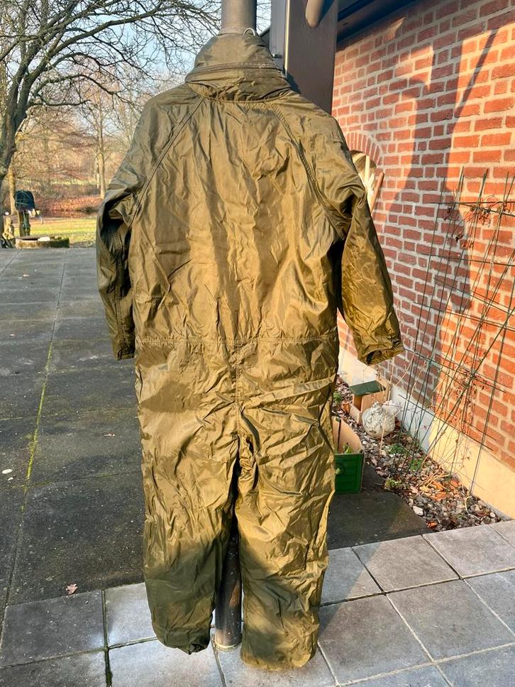 Waterdichte Outdoor Overall - Carnaval vissen, Kleding | Heren, Jassen | Zomer, Zo goed als nieuw, Maat 48/50 (M), Groen, Ophalen of Verzenden