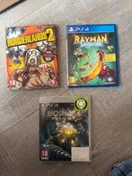 PS3/PS4 Spellen - Borderlands, Rayman, Bioshock, Avontuur en Actie, Online, Gebruikt, Vanaf 18 jaar