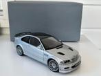 Kyosho BMW M3 GTR 1/18 silver !NIEUWSTAAT! Uit België, Hobby en Vrije tijd, Modelauto's | 1:18, Ophalen of Verzenden, Nieuw, Kyosho