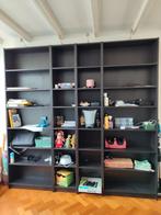 The bookcase unit measures 240 x 237 x 28 cm., Ophalen of Verzenden, Zo goed als nieuw, 25 tot 50 cm, Minder dan 100 cm