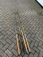 5 x oldschool glashengels, diverse lengtes. In 1 koop, Ophalen, Gebruikt, Werphengel