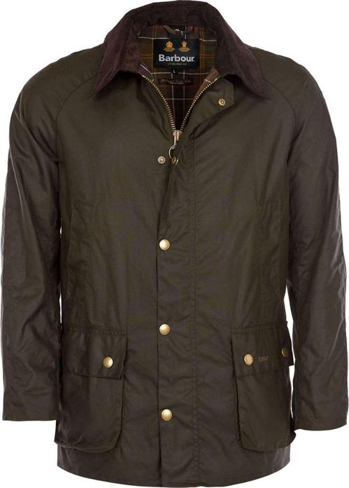 Barbour Ashby Wax Jas Olive - Maat L - Heren, Kleding | Heren, Jassen | Zomer, Nieuw, Maat 52/54 (L), Groen, Ophalen of Verzenden