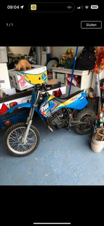 Te ruil/koop, net TM Racing 50cc project met weinig werk, beschikbaar voor biedingen