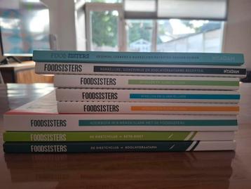 Bundel van 8 kookboeken van de Foodsisters beschikbaar voor biedingen