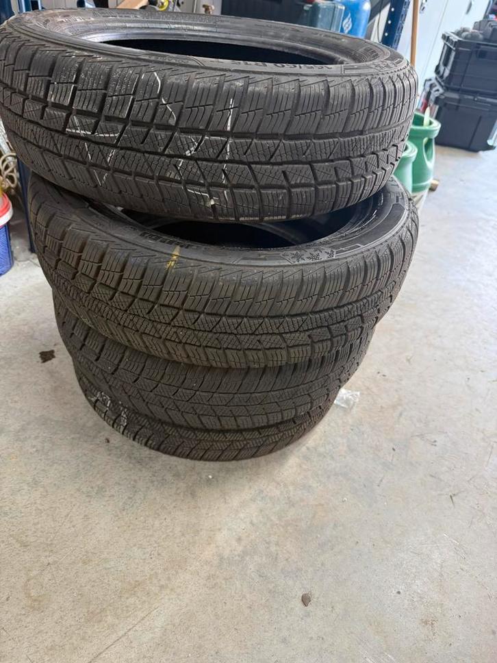 Winterbanden Barum Polaris 5 - 165/60 R15 T 7mm profiel Aygo, Auto diversen, Autosport-onderdelen, Zo goed als nieuw, Ophalen