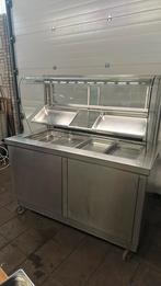 Rvs salade bar koeling, Ophalen, Zonder vriesvak, 200 liter of meer, 60 cm of meer