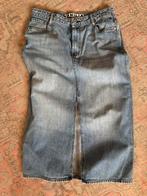 Vanilia denimrok mt 38, Ophalen of Verzenden, Zo goed als nieuw, Maat 38/40 (M), Onder de knie