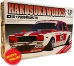 Nissan Skyline Hakosuka Works Aoshima 1/24, Hobby en Vrije tijd, Modelbouw | Auto's en Voertuigen, Nieuw, Overige merken, Ophalen of Verzenden