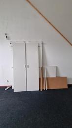 Ikea pax kast 100x58x201, Met hangruimte, 100 tot 150 cm, Gebruikt, 50 tot 75 cm