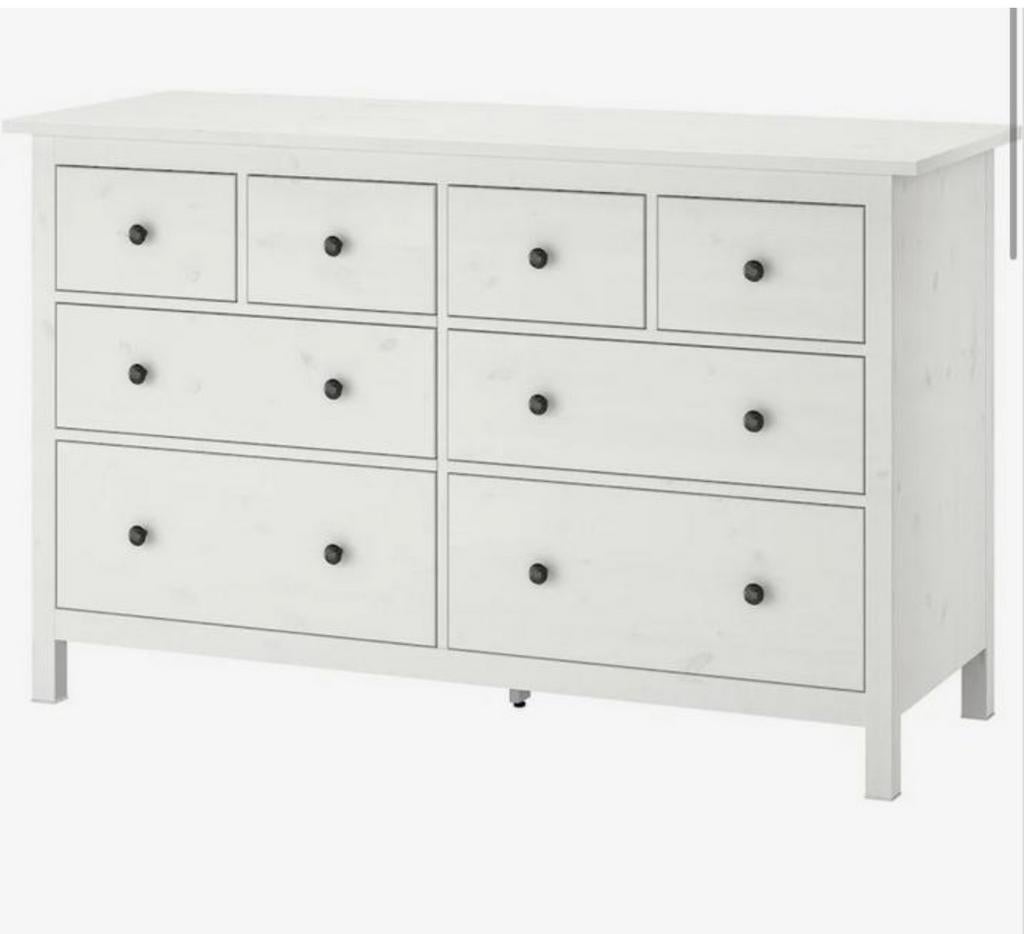 Hemnes ikea commode, Huis en Inrichting, Kasten | Dressoirs, 100 tot 150 cm, Ophalen of Verzenden, Zo goed als nieuw, Met lade(s)