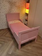 bopita juniorbed lichtroze, Kinderen en Baby's, Kinderkamer | Bedden, Ophalen, Gebruikt, 70 tot 85 cm, Lattenbodem