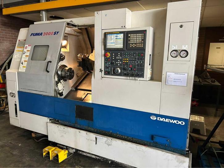 2004 Daewoo Puma 2000SY CNC Draaibank, Zakelijke goederen, Overige Zakelijke goederen