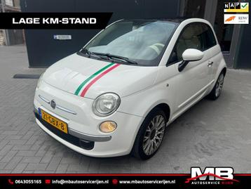 Fiat 500 1.2 Lounge, Airco, panorama dak beschikbaar voor biedingen