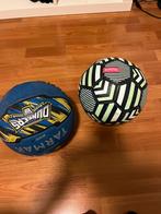 1 bal voor voetbal en 1 bel voor basketbal, Sport en Fitness, Handbal, Ophalen, Zo goed als nieuw, Bal