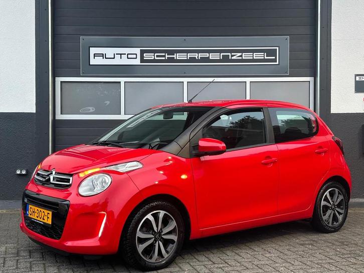 Citroen C1 1.0 e-VTi Shine I AIRCO I CARPLAY I CAMERA I 4-de, Auto's, Citroën, Bedrijf, Te koop, C1, ABS, Achteruitrijcamera, Airbags