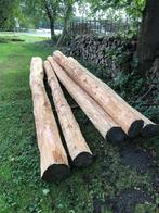 Ronde balken | rondhout palen met harde kern, Tuin en Terras, Ophalen, Gebruikt, 250 cm of meer, Palen