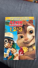 Alvin and the chipmunks deel 1,2,3 dvd, Alle leeftijden, Ophalen of Verzenden, Zo goed als nieuw
