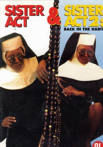 Sister Act 1 & 2 - Emile Ardolino ( 2 DVD ) beschikbaar voor biedingen