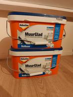 Alabastine Muurglad Rolbaar 10L + 5L, Doe-het-zelf en Verbouw, Verf, Beits en Lak, Ophalen, Wit