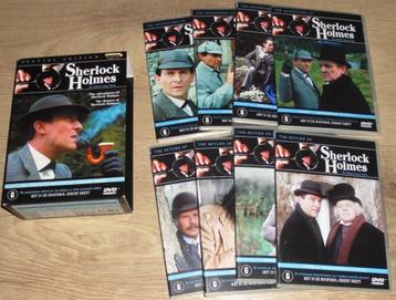 Sherlock Holmes (Jeremy Brett) - 16 dvd's, 24 afleveringen