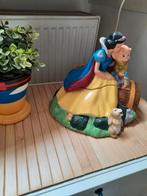 Disney Sneeuwwitje en Dopey cookie jar, Ophalen, Sneeuwwitje of Doornroosje, Zo goed als nieuw, Beeldje of Figuurtje