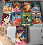 9 disney vhs videobanden setprijs €10, Ophalen, Overige figuren, Zo goed als nieuw, Overige typen