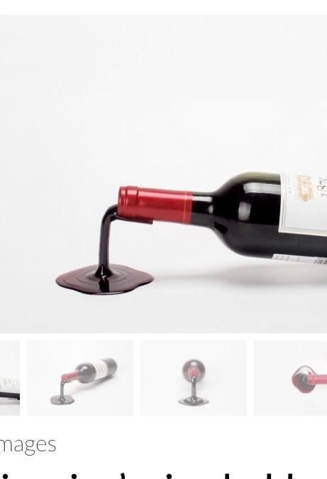 Wijnfleshouder Fall in wine van Ilsanf neuw in doos, Huis en Inrichting, Woonaccessoires | Wijnrekken, Nieuw, Minder dan 50 cm