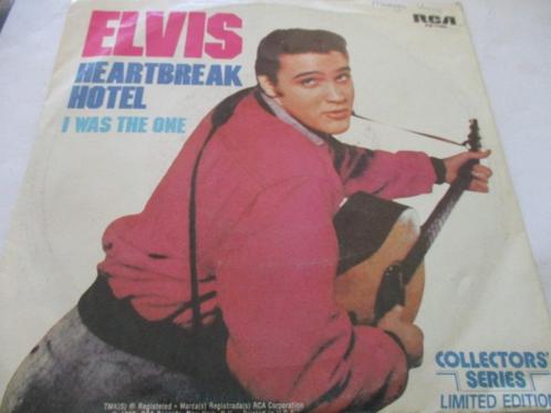 Elvis Presley _ Heartbreak hotel / I was the one = 1977, Cd's en Dvd's, Vinyl Singles, Gebruikt, Pop, Ophalen of Verzenden