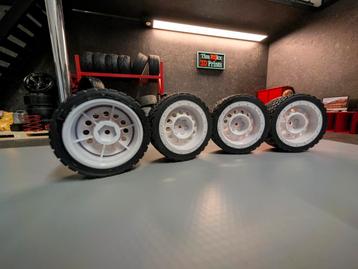Tamiya nieuwe velgen en banden rally beschikbaar voor biedingen