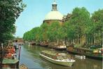 Amsterdam- -Singel met Lutherse Kerk., Verzenden, 1980 tot heden, Ongelopen, Noord-Holland