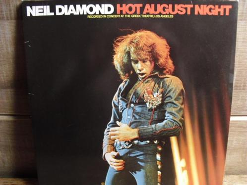 Neil Diamond "Hot August Night" dblLP, Cd's en Dvd's, Vinyl | Rock, Gebruikt, Poprock, 12 inch, Ophalen of Verzenden