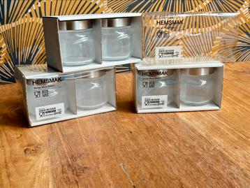 3 x 2 IKEA HEMSMAK voorraadpot design Maya Robert beschikbaar voor biedingen