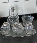 ROOMSTEL, OORKARAFJE, PILLENDOOS, BONBONSCHAALTJE RUITGESL., Verzenden, Zilver