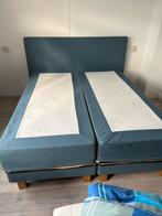Boxspring 2 persoons met hoofdsteun, Huis en Inrichting, Slaapkamer | Boxsprings, Ophalen, Zo goed als nieuw, Tweepersoons, 180 cm