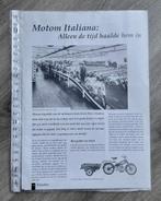 Map met diverse info Motom Italiana bromfietsen / Brommers, Verzenden, Zo goed als nieuw