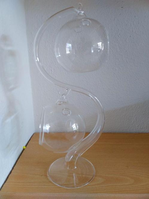 glazen standaard met glazen bollen, Hobby en Vrije tijd, Knutselen, Nieuw, Materiaal, Ophalen of Verzenden