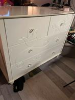 Witte kast, Huis en Inrichting, Kasten | Kledingkasten, Ophalen, Gebruikt, 100 tot 150 cm, Minder dan 100 cm