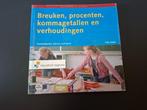 Breuken, procenten, kommagetallen en verhoudingen PABO boek, Zo goed als nieuw, Noordhoff Uitgevers, Alpha, HBO